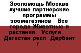 Зоопомощь.Москва лучшие партнерские программы зоомагазинов - Все города Животные и растения » Услуги   . Дагестан респ.,Дербент г.